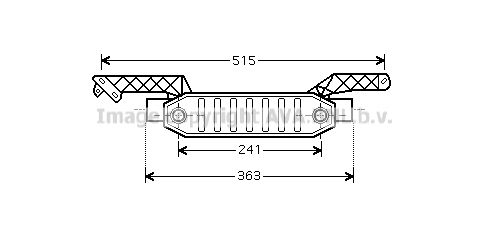 AVA QUALITY COOLING масляный радиатор, двигательное масло PE3282